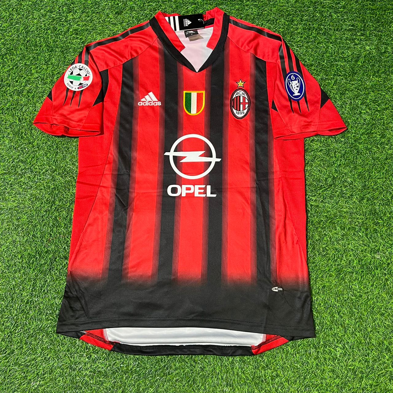 Kaká 22 Milan 2004/2005 Red & Black Home Retro Football Jersey Kit