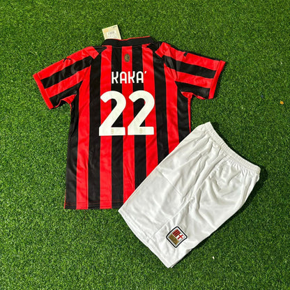 Kaká AC Milan Retro Vintage Football Jersey Kit
