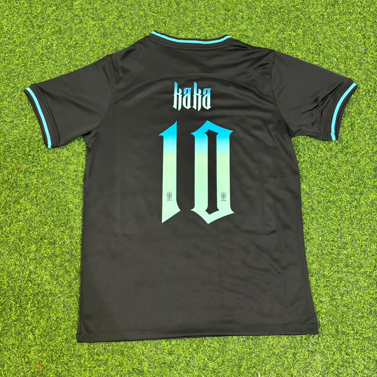 Kaka Leite Brazil Retro Football Jersey Trikot Maglia Soccer Shirt