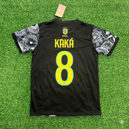 Kaká Brazil Iconic Retro Football Jersey Trikot Maglia Soccer Shirt