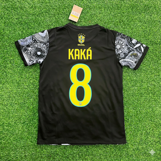 Kaká Brazil Iconic Retro Football Jersey Trikot Maglia Soccer Shirt