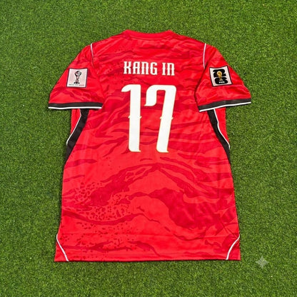 Kang-in Lee South Korea 2026 World Cup Red Football Jersey