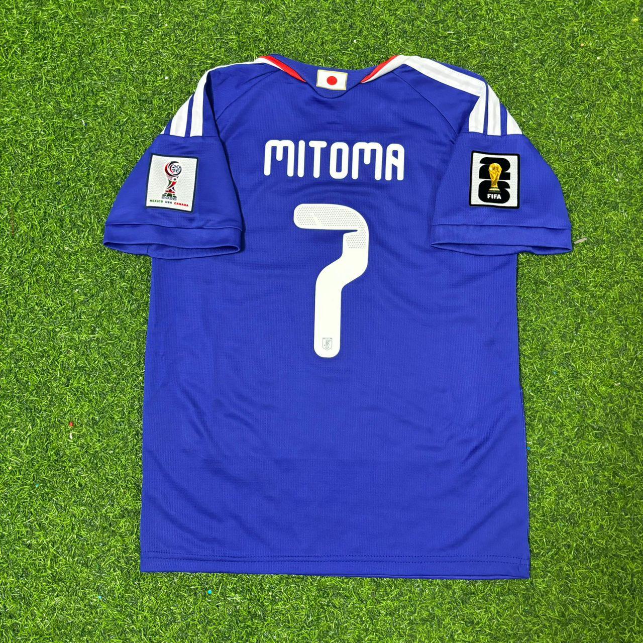 Kaoru Mitoma Japan 2026 World Cup Football Jersey Trikot Maillot