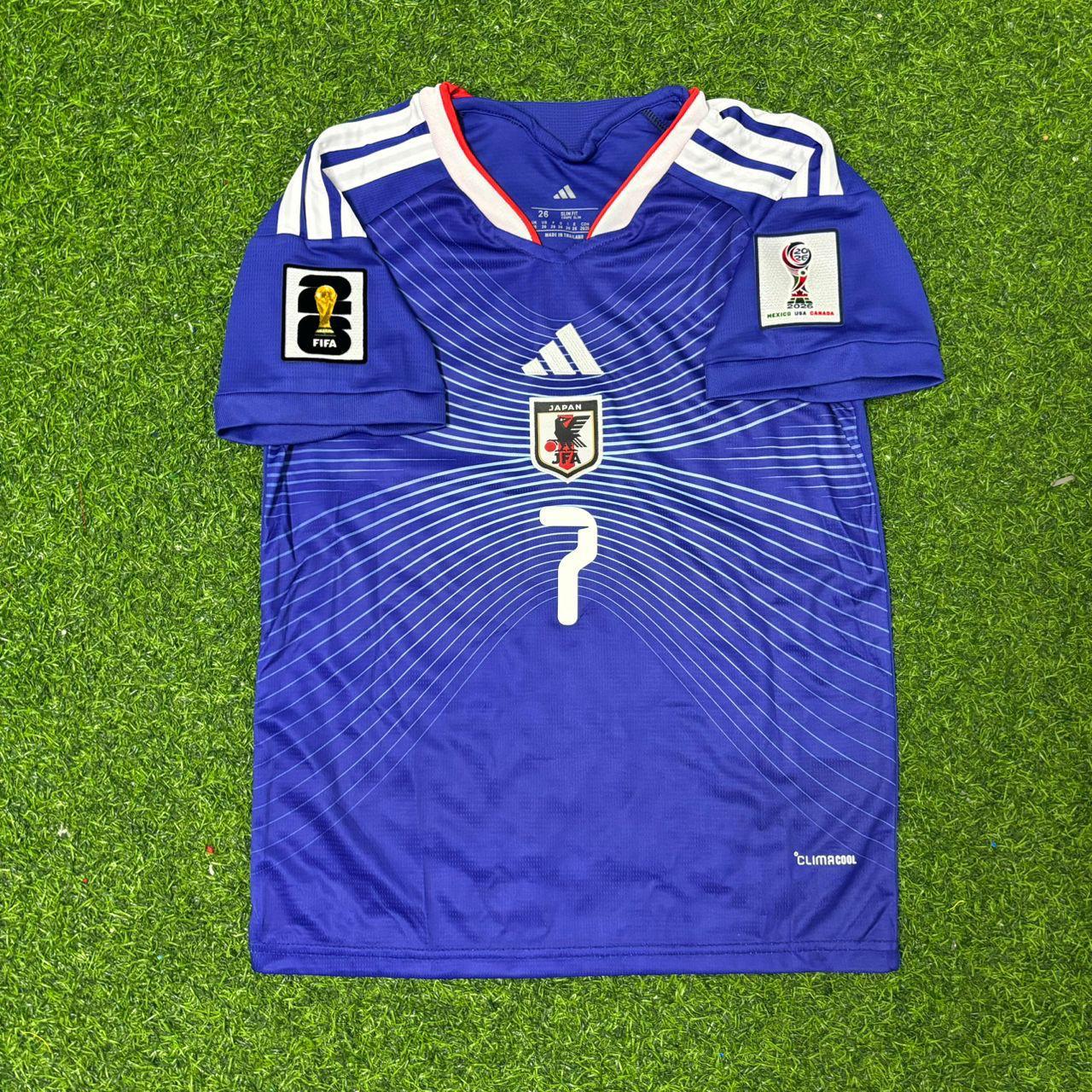 Kaoru Mitoma Japan 2026 World Cup Football Jersey Trikot Maillot
