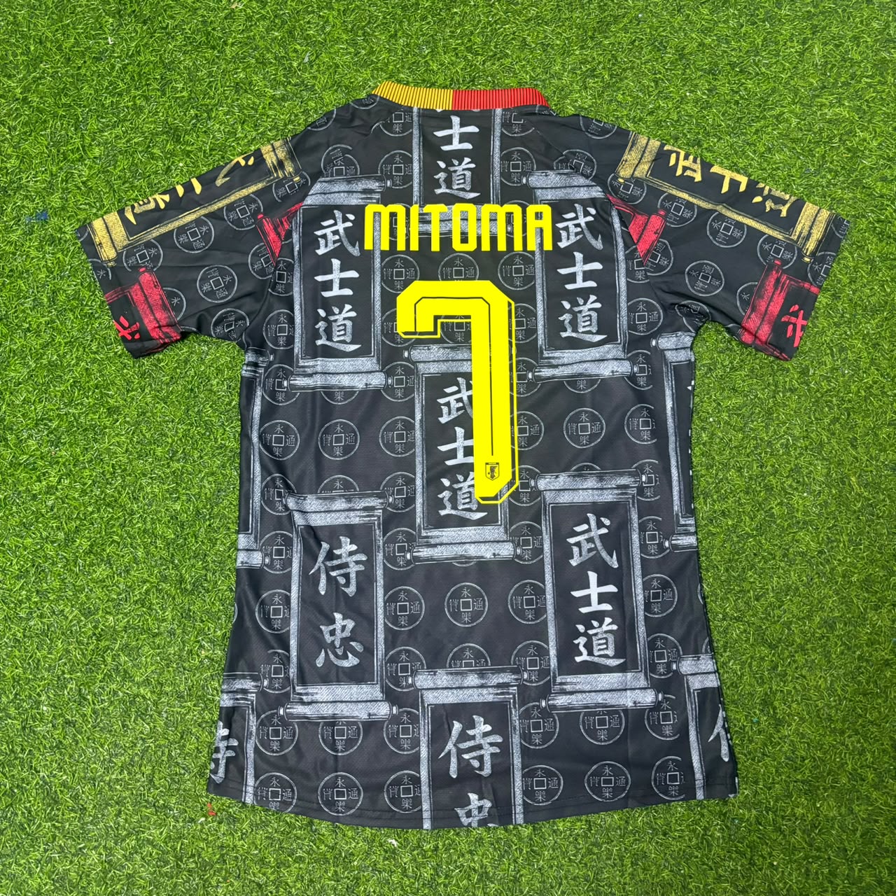 Kaoru Mitoma Japan Commemorative Football Jersey