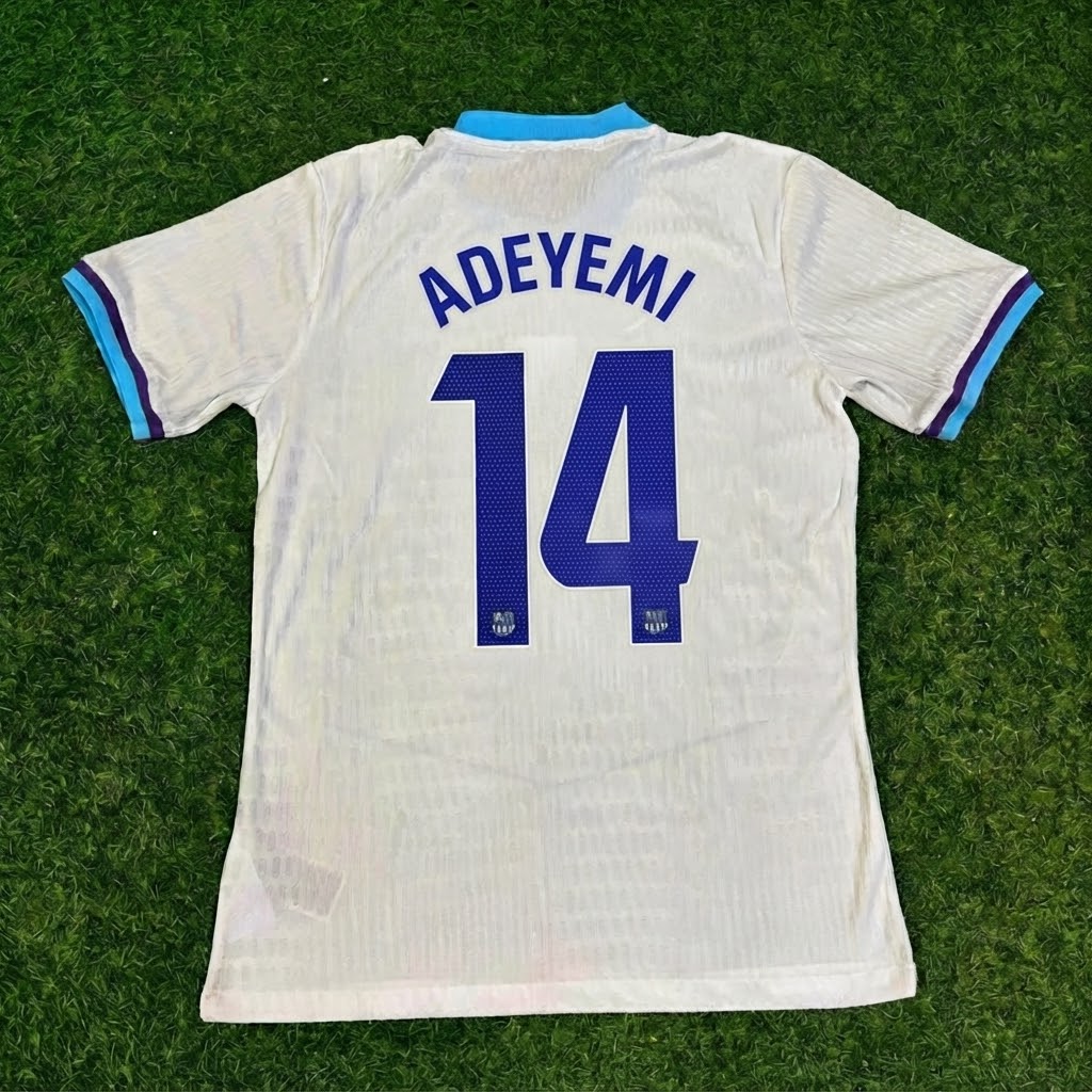 Karim Adeyemi #14 Barcelona New Season Special Edition Jersey Trikot Maillot Soccer Shirt