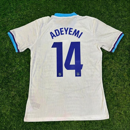 Karim Adeyemi #14 Barcelona New Season Special Edition Jersey Trikot Maillot Soccer Shirt
