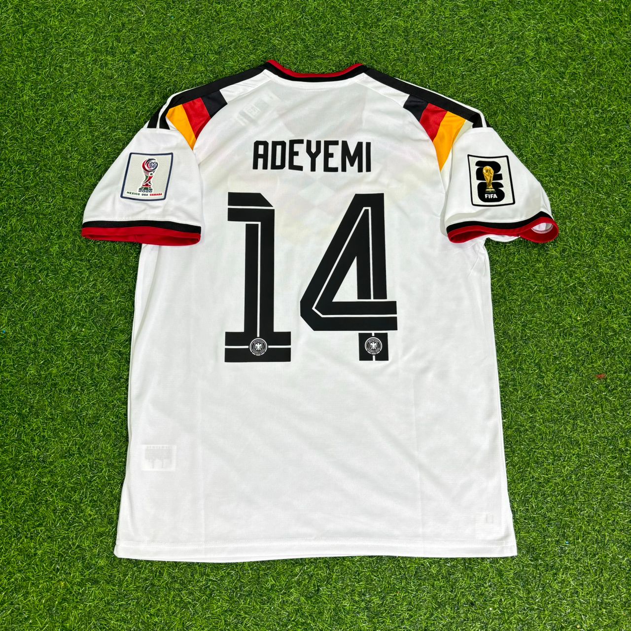 Karim Adeyemi Germany 2026 World Cup Home Jersey Trikot Maillot