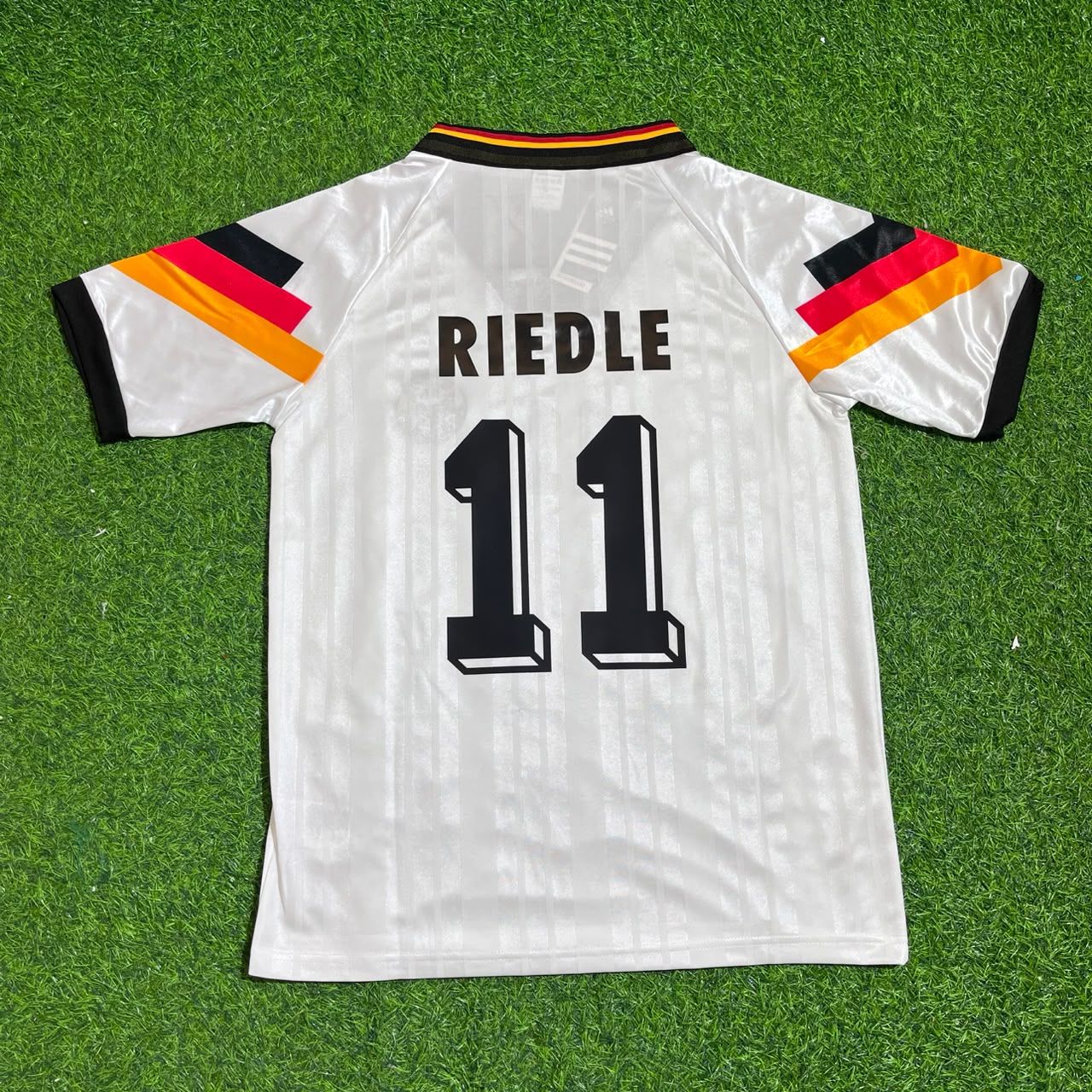 Karl-Heinz Riedle Germany 1992 Retro Football Jersey