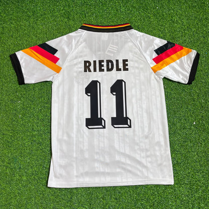 Karl-Heinz Riedle Germany 1992 Retro Football Jersey