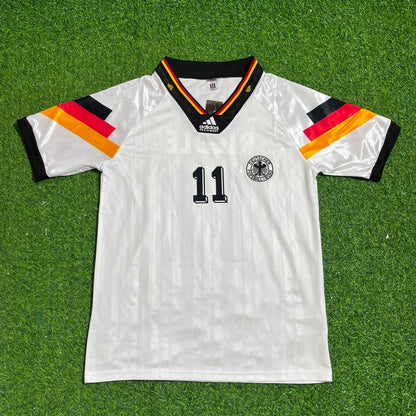Karl-Heinz Riedle Germany 1992 Retro Football Jersey