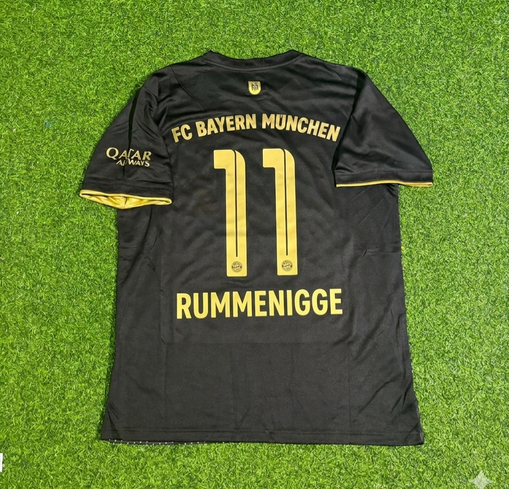 Karl-Heinz Rummenigge Bayern Munich Away Football Jersey