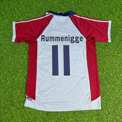 Karl-Heinz Rummenigge #11 FC Bayern München Auswärts Retro Fußballtrikot Grau