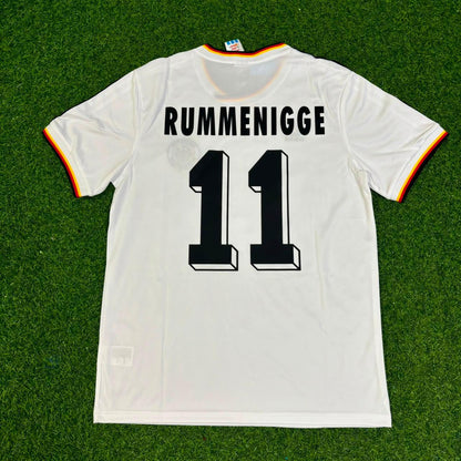 Karl Heinz Rummenigge Germany 1986 World Cup Retro Football Jersey Kit