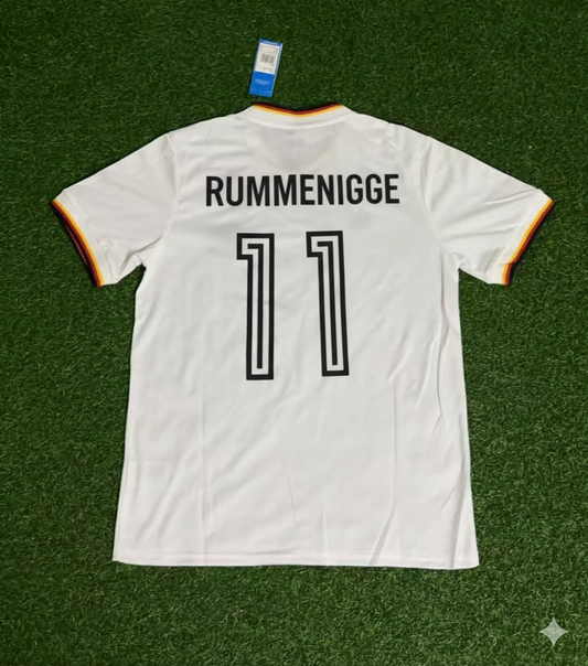 Karl Heinz Rummenigge Germany 1986 World Cup Retro Football Jersey Kit