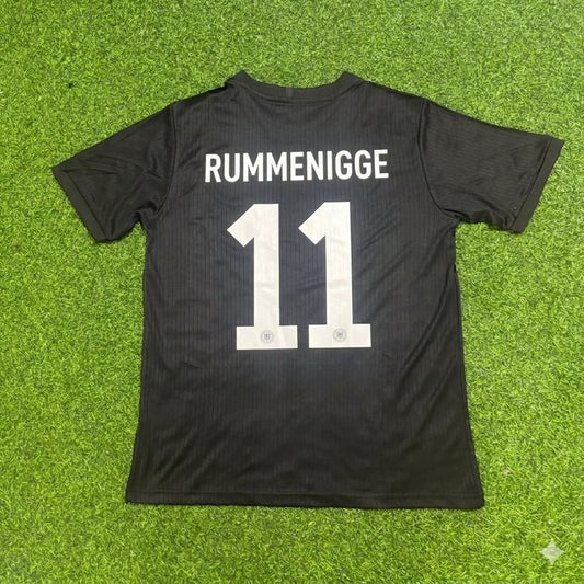 Karl-Heinz Rummenigge Germany 125 Years Special Black Football Jersey