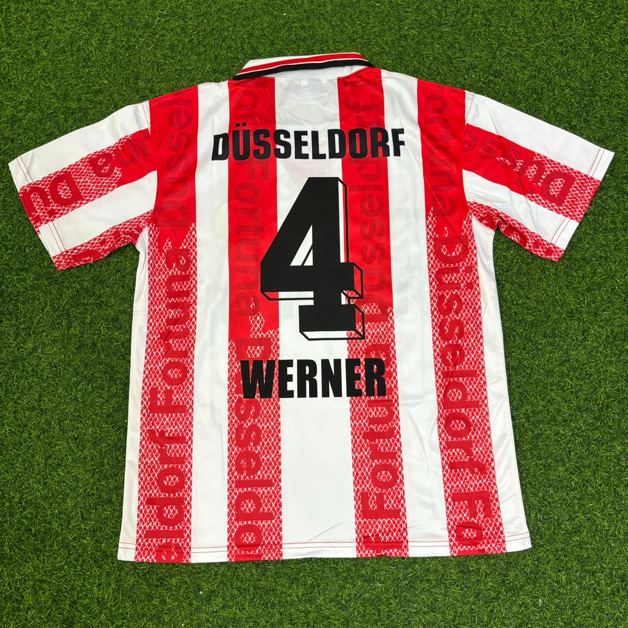 Karl Werner Fortuna Düsseldorf Retro Football Jersey