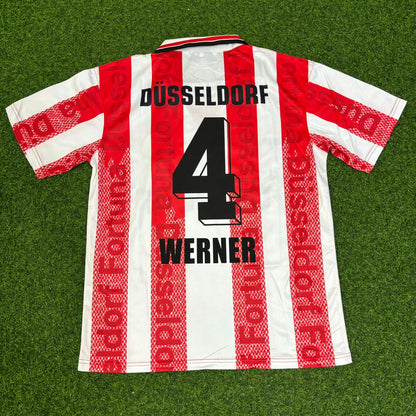 Karl Werner Fortuna Düsseldorf Retro Football Jersey
