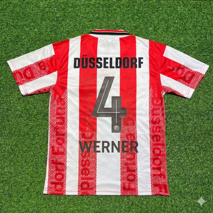 Karl Werner Fortuna Düsseldorf Retro Football Jersey