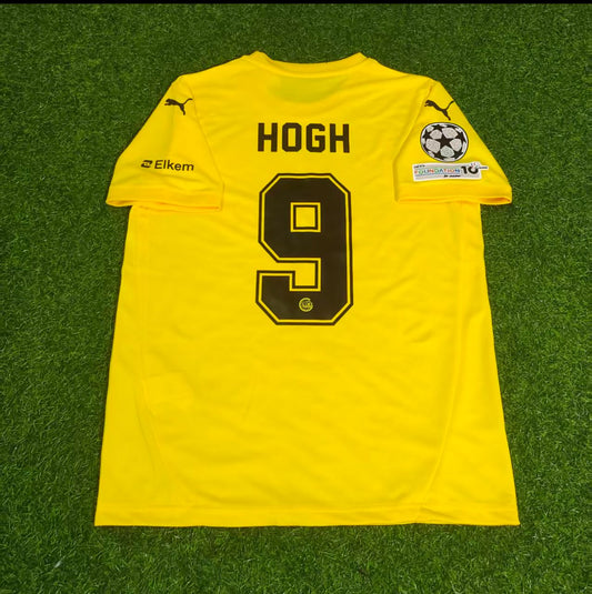 Kasper Høgh #9 Bodø/Glimt 2026 New Season Champions League Yellow Jersey