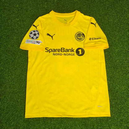 Kasper Høgh #9 Bodø/Glimt 2026 New Season Champions League Yellow Jersey