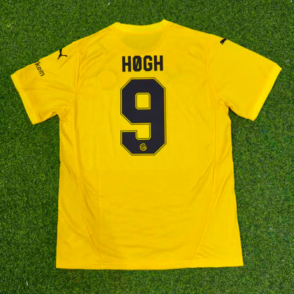 Kasper Høgh #9 Bodø/Glimt 2026 New Season Champions League Yellow Jersey
