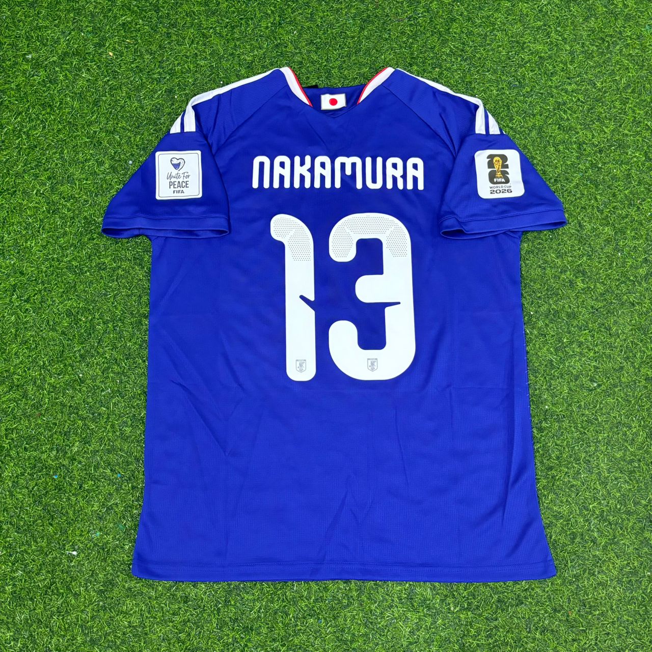 Keito Nakamura Japan 2026 World Cup Home Blue Football Jersey