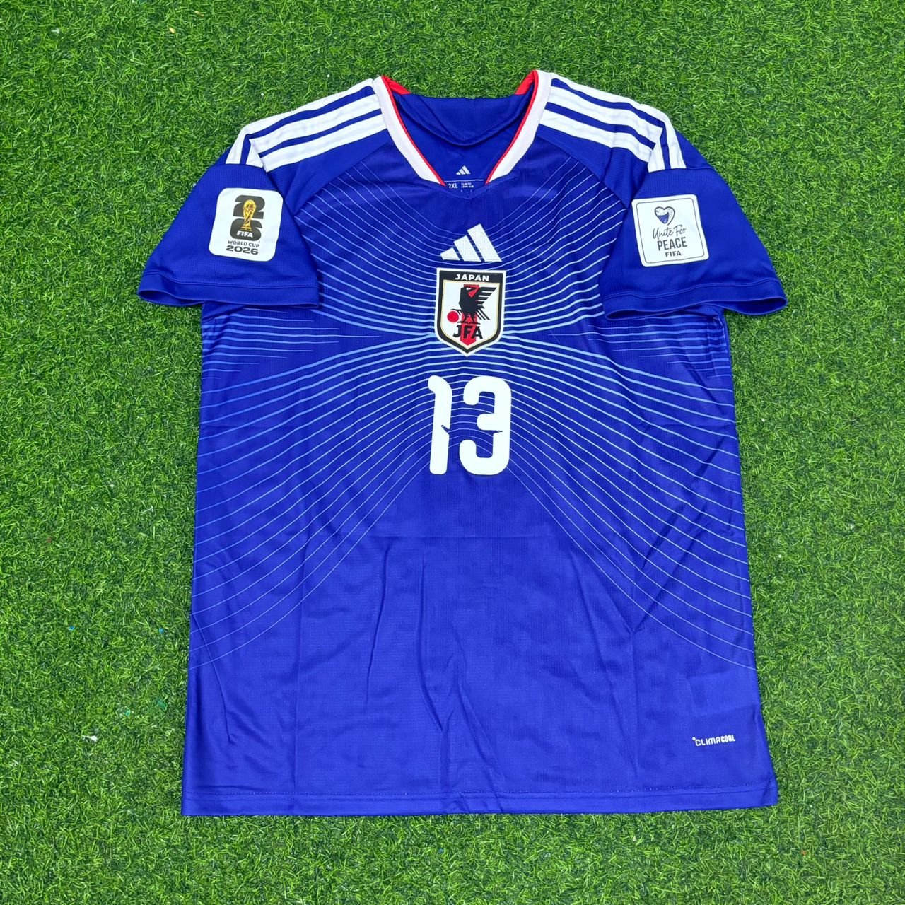 Keito Nakamura Japan 2026 World Cup Home Blue Football Jersey