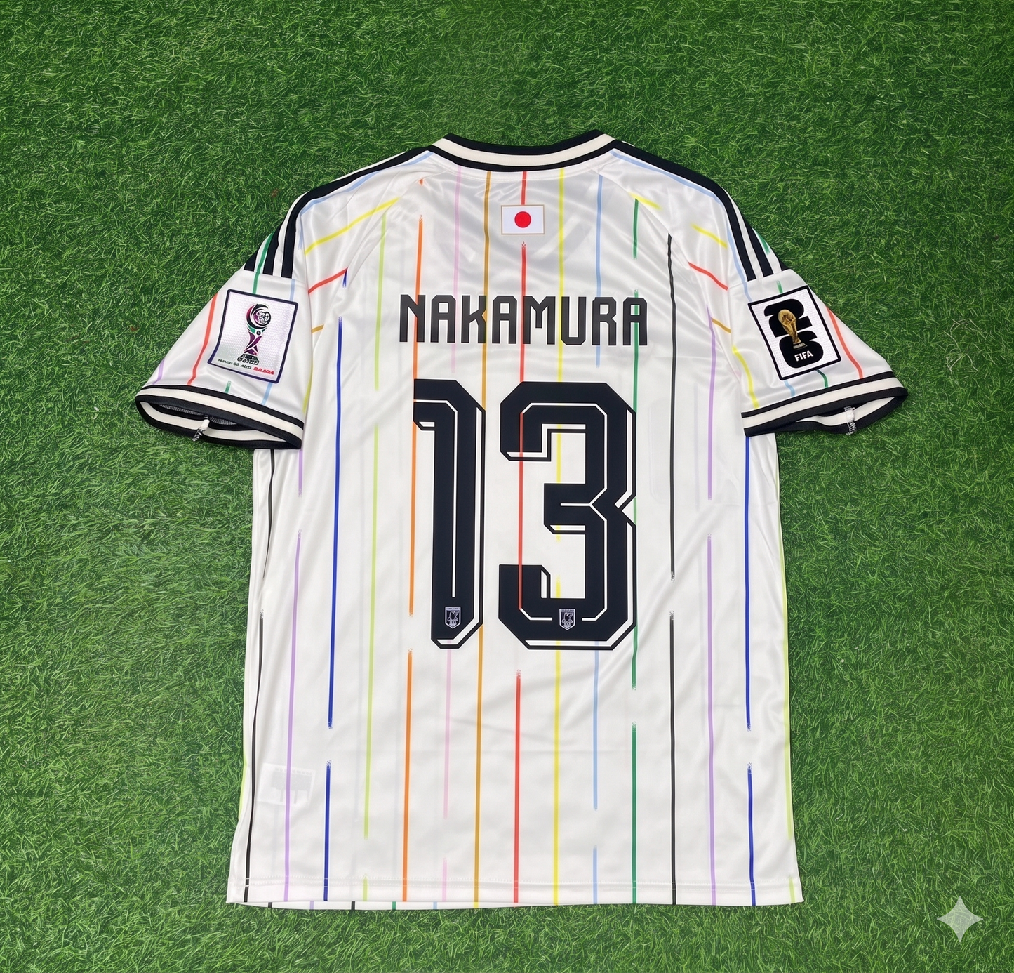 Keito Nakamura Japan World Cup 2026 Away White Football Jersey Trikot Maillot