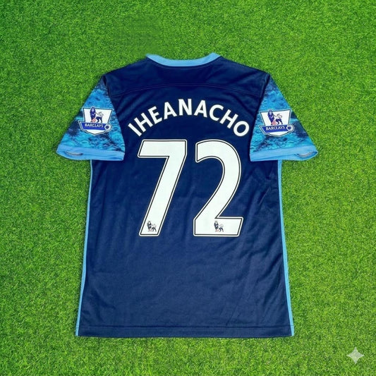 Kelechi Iheanacho 72- Manchester City 2016 2017 Season Retro Jersey Maillot Trikot Maglia