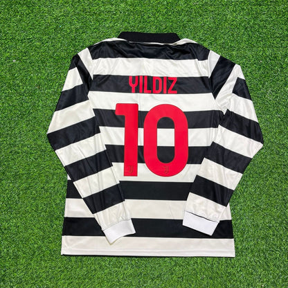 Kenan Yıldız #10 Juventus New Season Fourth Long Sleeve Trikot Jersey