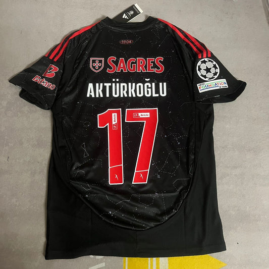 Kerem Akturkoglu Benfica Formasi Jersey Maillot Trikot Maglia