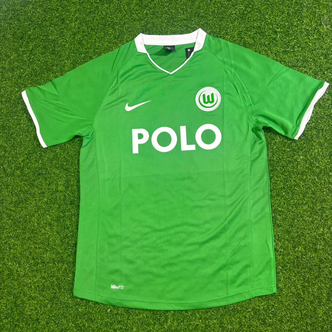 Kevin De Bruyne VfL Wolfsburg Meisterjahr Retro Fußballtrikot