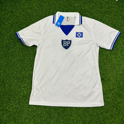 Kevin Keegan Hamburger SV 1979/80 Weißes Heimtrikot Retro Fußballtrikot