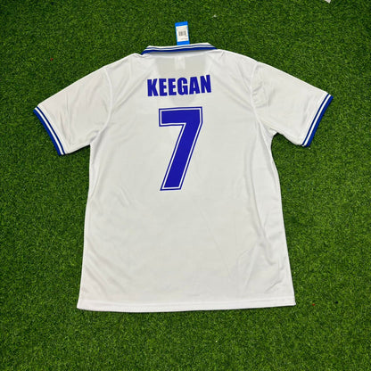 Kevin Keegan Hamburger SV 1979/80 Weißes Heimtrikot Retro Fußballtrikot