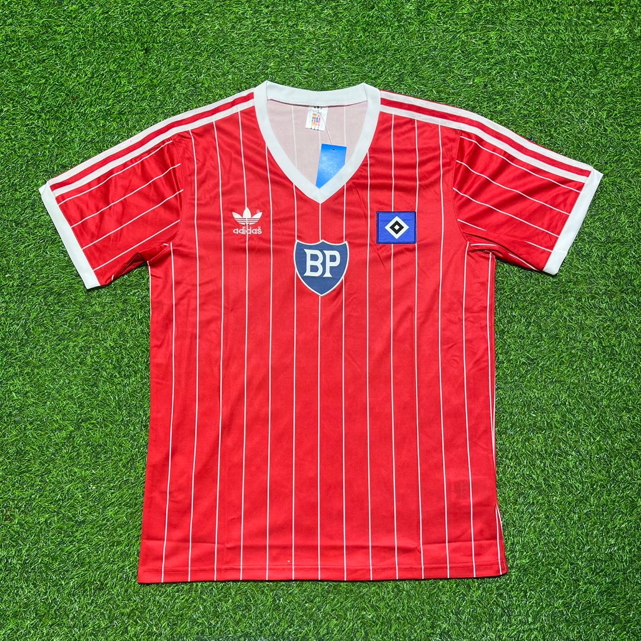 Kevin Keegan Hamburger SV Rotes Heimtrikot Retro Fußballtrikot