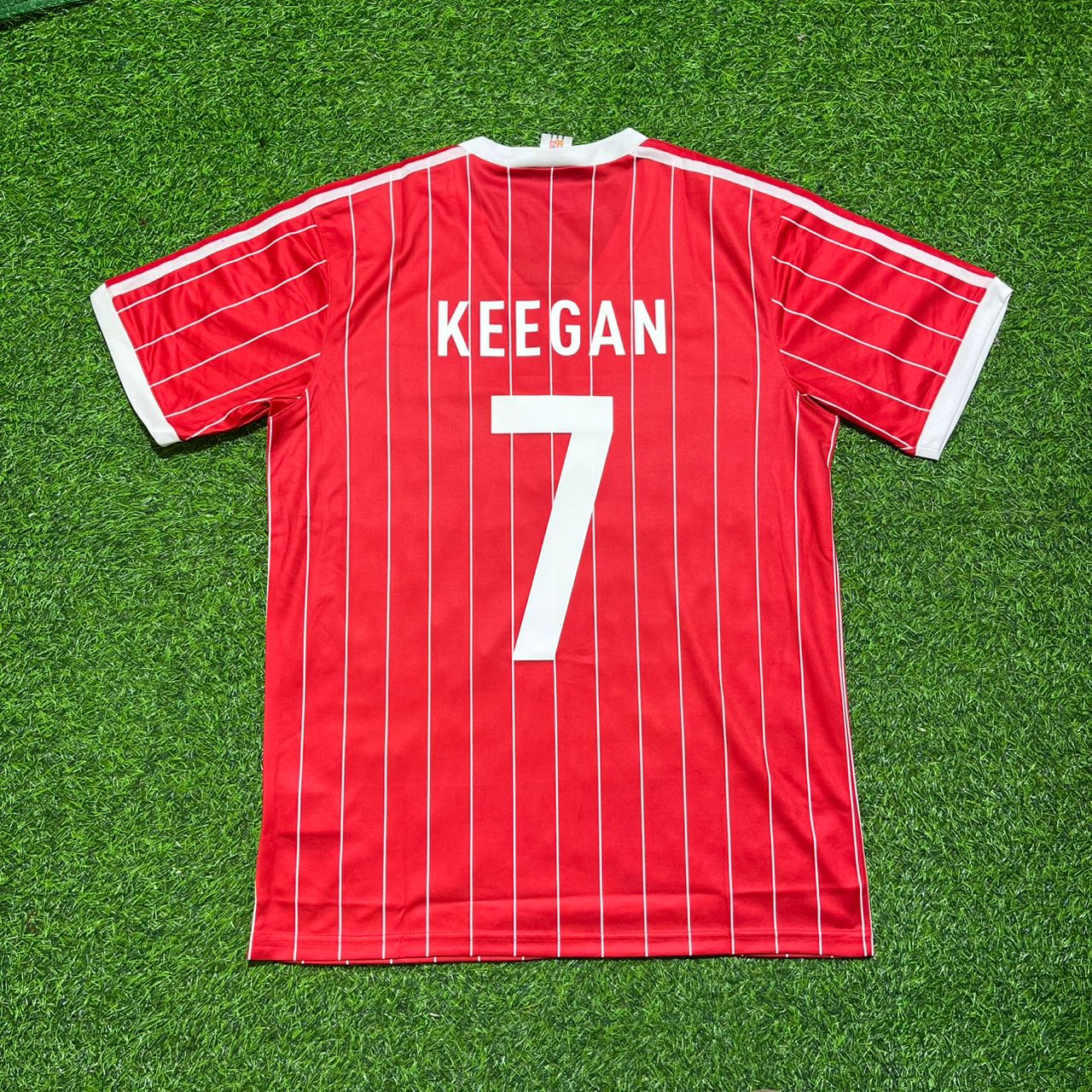 Kevin Keegan Hamburger SV Rotes Heimtrikot Retro Fußballtrikot