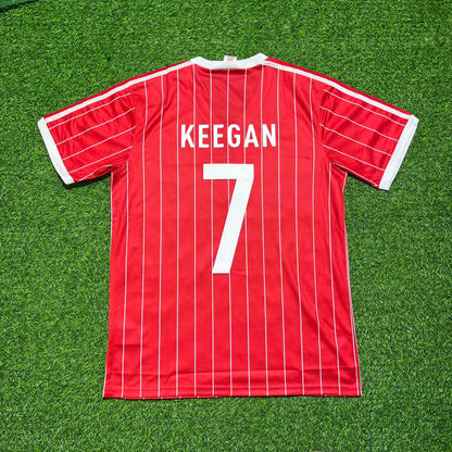 Kevin Keegan Hamburger SV Rotes Heimtrikot Retro Fußballtrikot