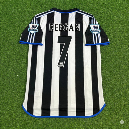 Kevin Keegan #7 Newcastle United Retro Trikot Kit Jersey Soccer Shirt