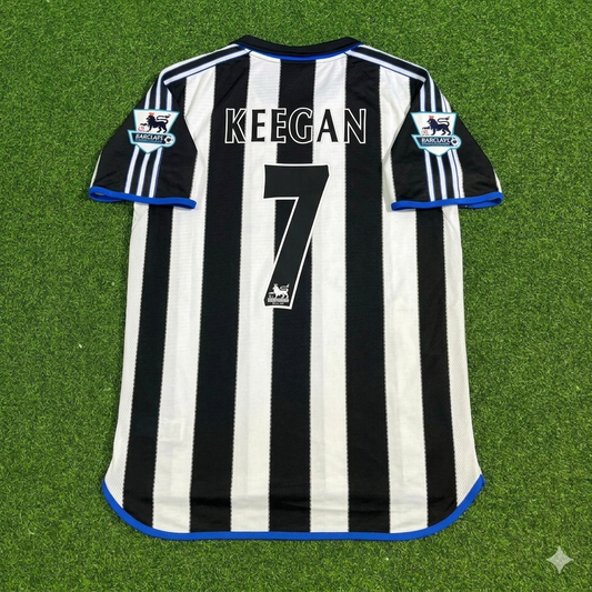 Kevin Keegan #7 Newcastle United Retro Trikot Kit Jersey Soccer Shirt