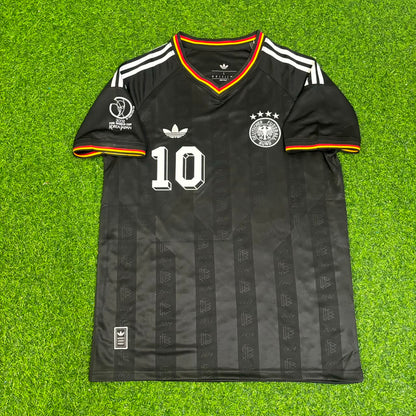 Kevin Kuranyi Germany 2002 World Cup Black Special Retro Football Jersey