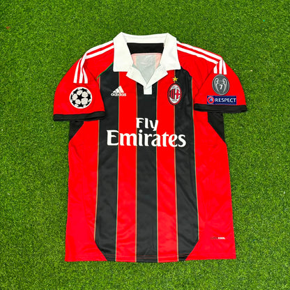 Kevin-Prince Boateng – AC Milan 2012/13 Home Retro Kit Jersey – | Trikot | Maillot Soccer Shirt