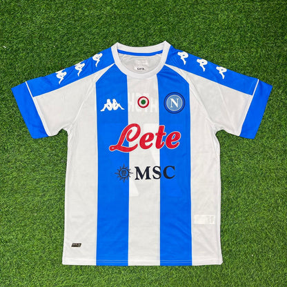 Khvicha Kvaratskhelia Napoli 2020/2021 Home Football Jersey Kit