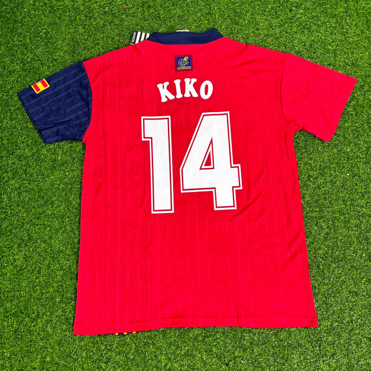 Kiko Spain 1996 Retro Football Jersey