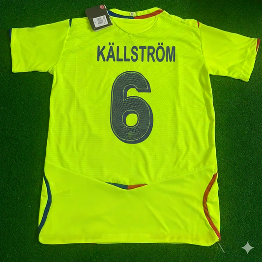 Kim Källström 6 – Olympique Lyon 2008–2009 Third Kit Jersey – | Trikot | Maillot Soccer Shirt