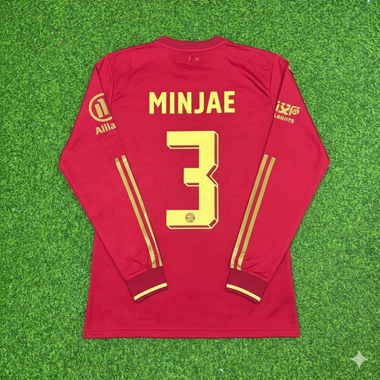 Kim Min-Jae 3- Bayern München 125 Jahre Spezial-Edition Fußballtrikot