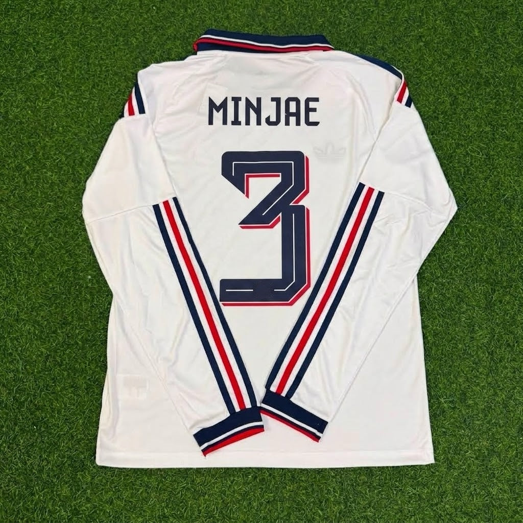 Kim Min-Jae #3 Bayern Munchen 2027 Away Long Sleeve New season Trikot Soccer Shirt