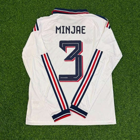 Kim Min-Jae #3 Bayern Munchen 2027 Away Long Sleeve New season Trikot Soccer Shirt