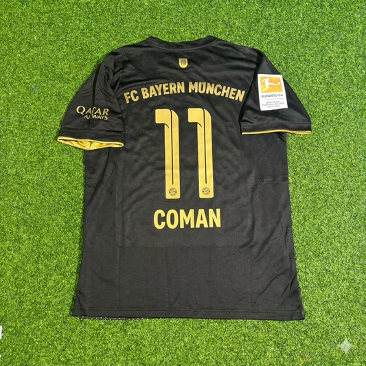 Kingsley Coman Bayern Munich 2021-2022 Away Football Jersey