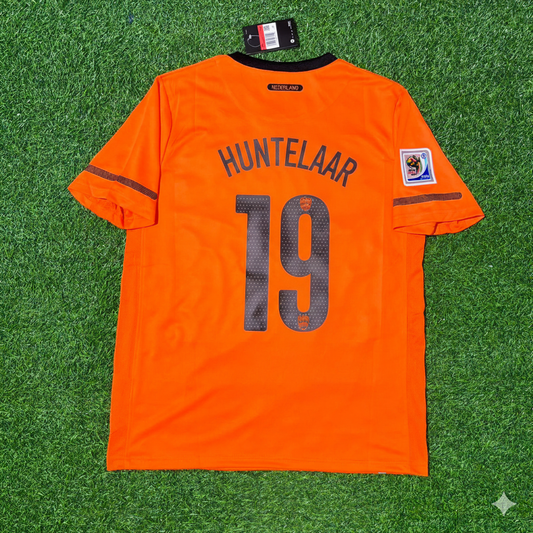 Klaas Jan Huntelaar Netherlands 2010 World Cup Final Football Jersey Kit